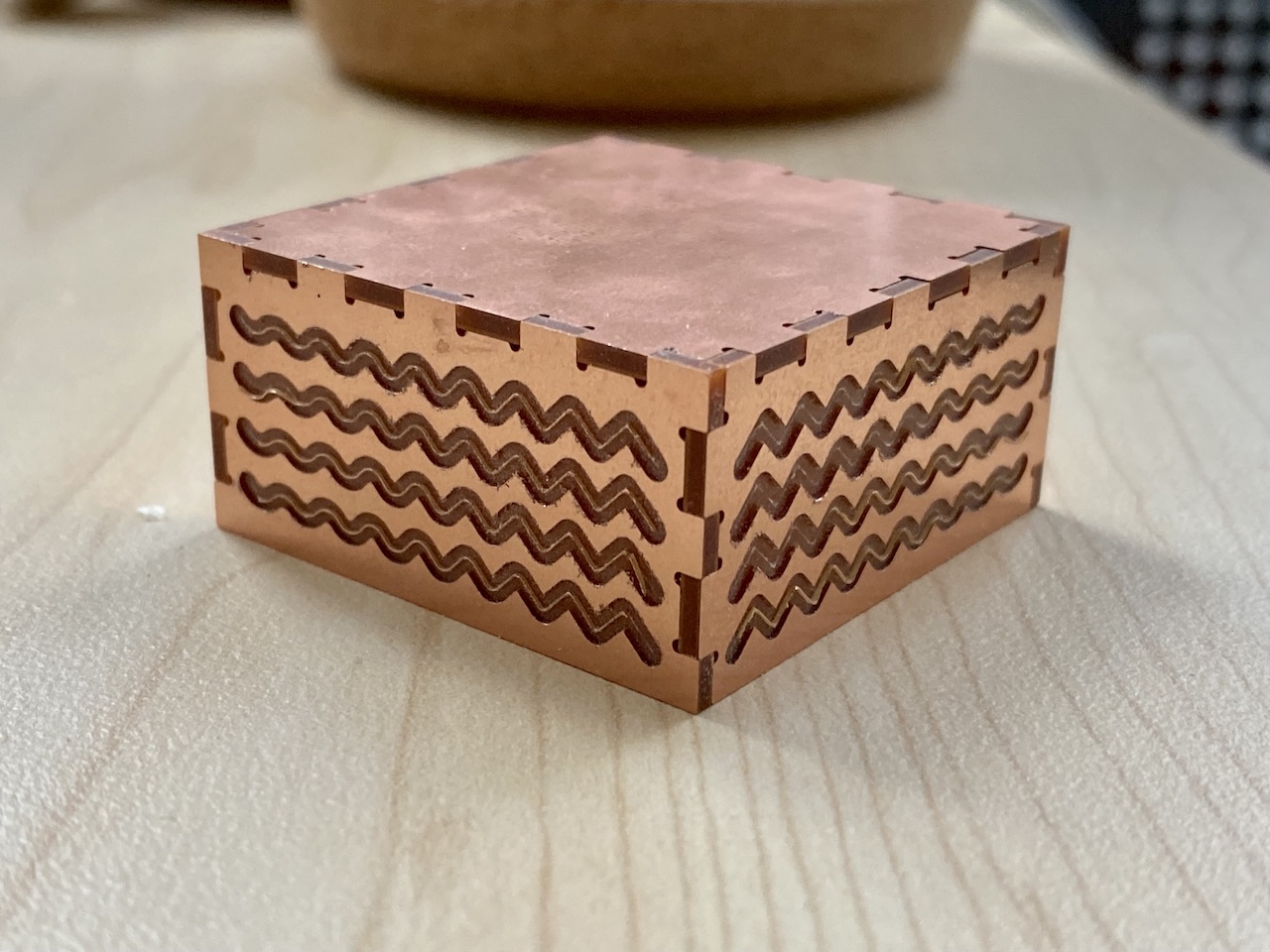 Pattern box bottom