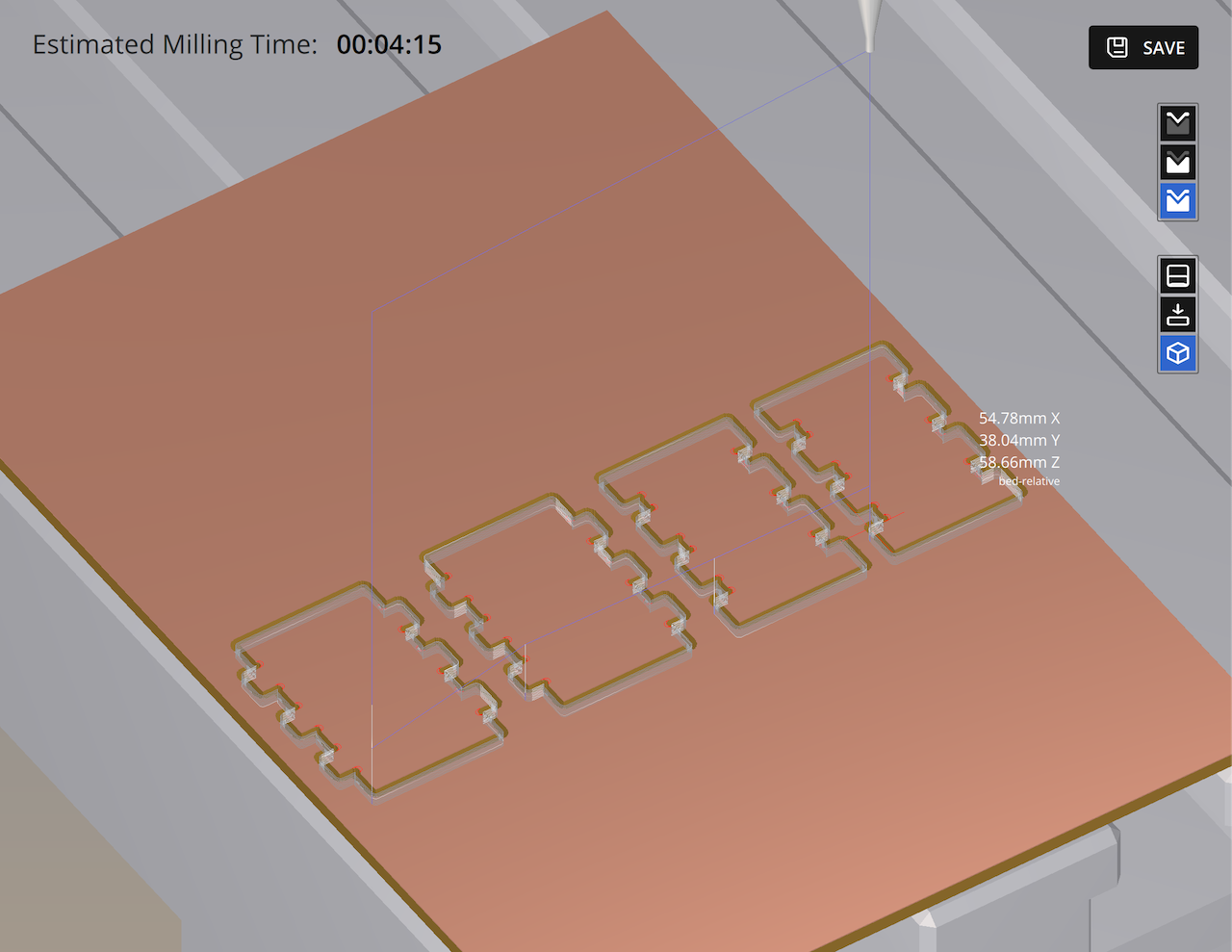 Bantam tools layout