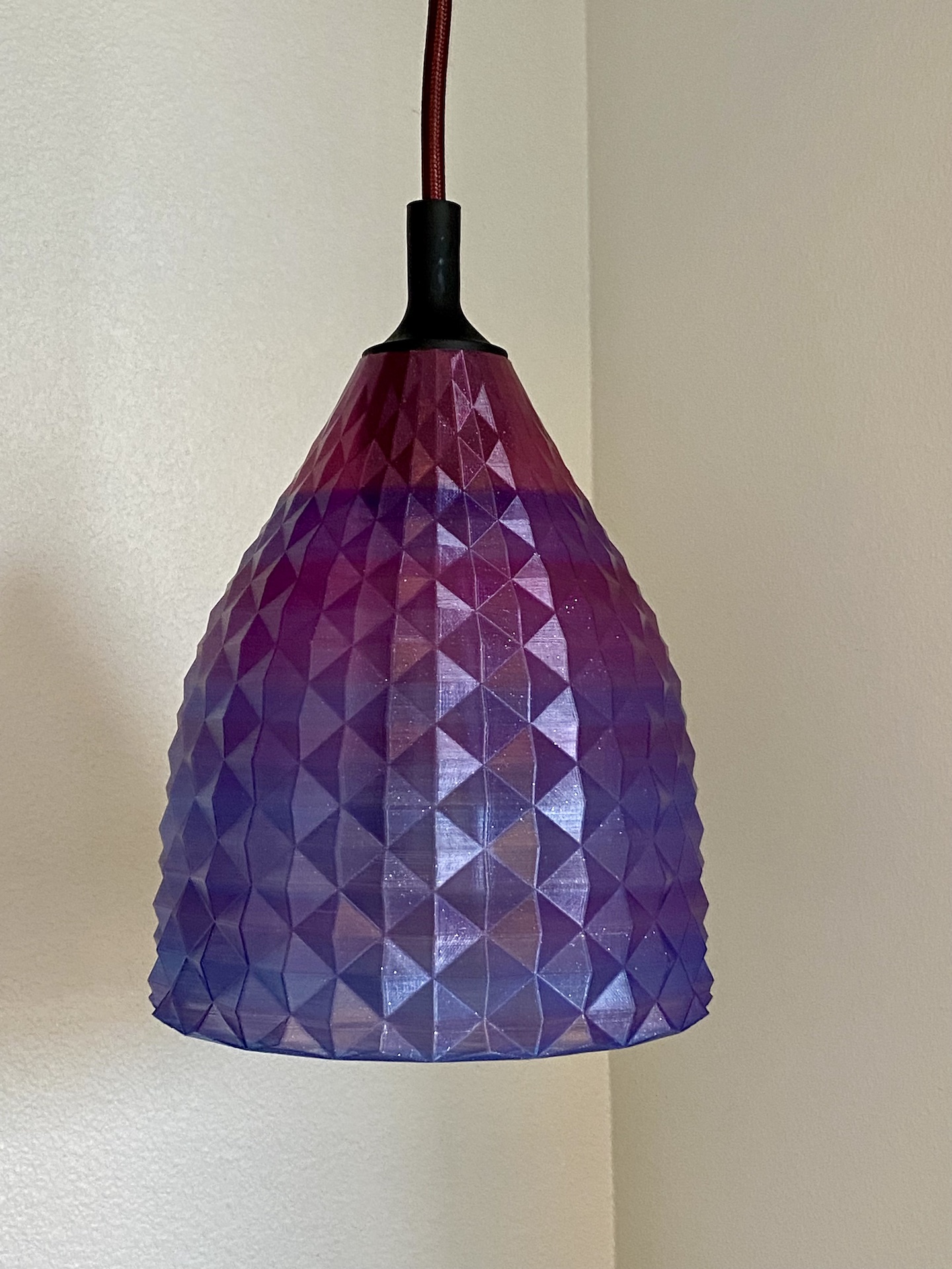 Pendant lamp off