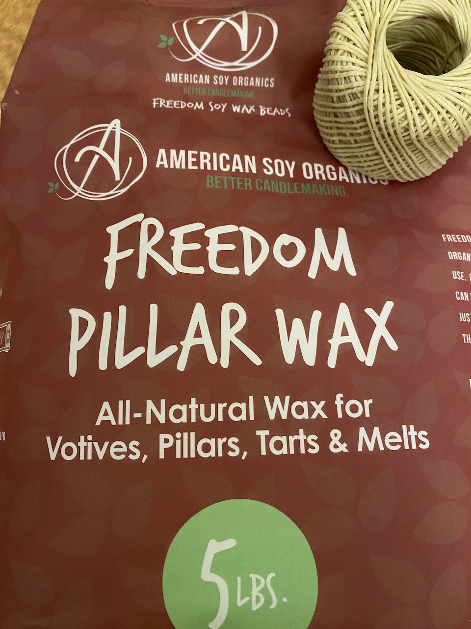 Wax and wick materials