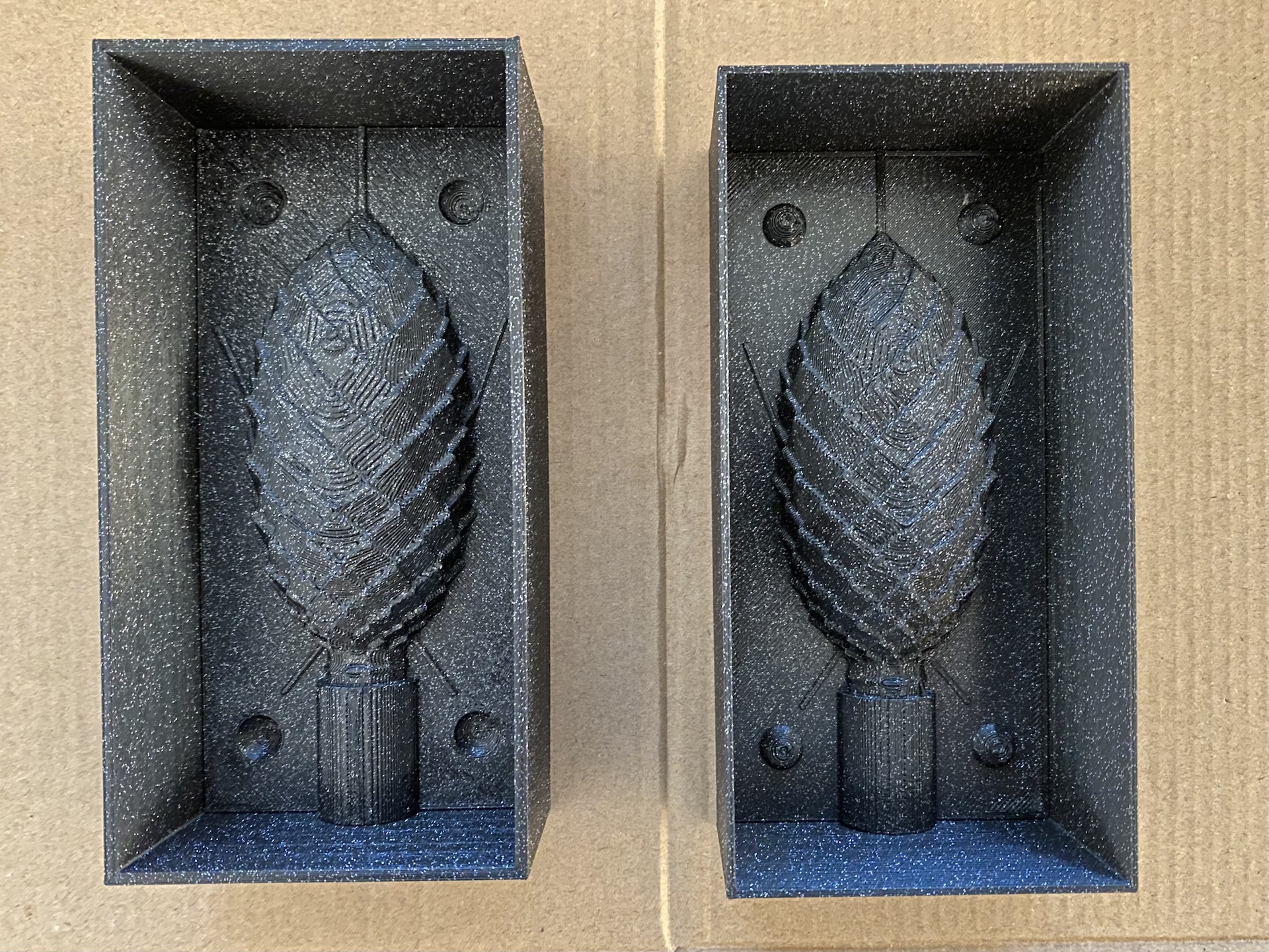 Final 3D printed molds