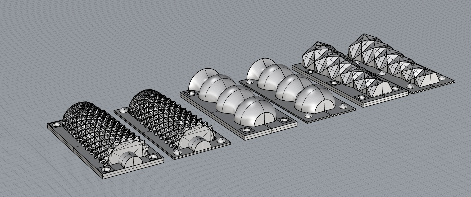 Candle models for mold design